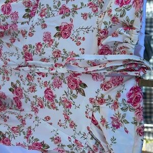 Milk maid NEW floral summer dress, corset style size lg